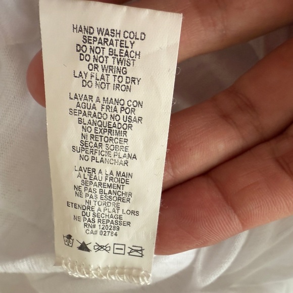 Vitamin A White Swim Cover Shirt Dress - XS - Picture 5 of 7